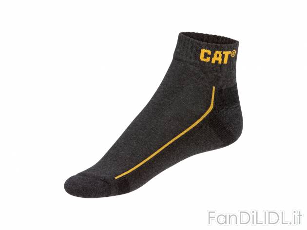 Calze corte da lavoro per uomo Cat, prezzo 4.99 &#8364; 
Misure: 39-50
Taglie ...