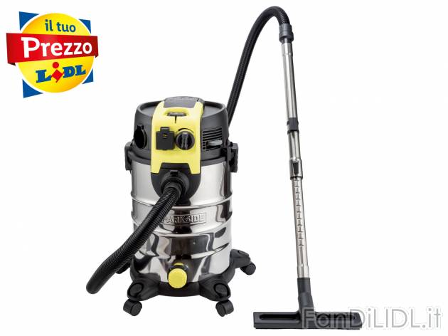 Aspirapolvere-liquidi Parkside, prezzo 79.00 € 
- Utilizzabile anche come soffiatore ...