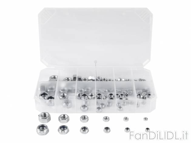 Set ganci, set rondelle o set dadi esagonali Parkside, prezzo 2.99 &#8364; 

Caratteristiche
 ...