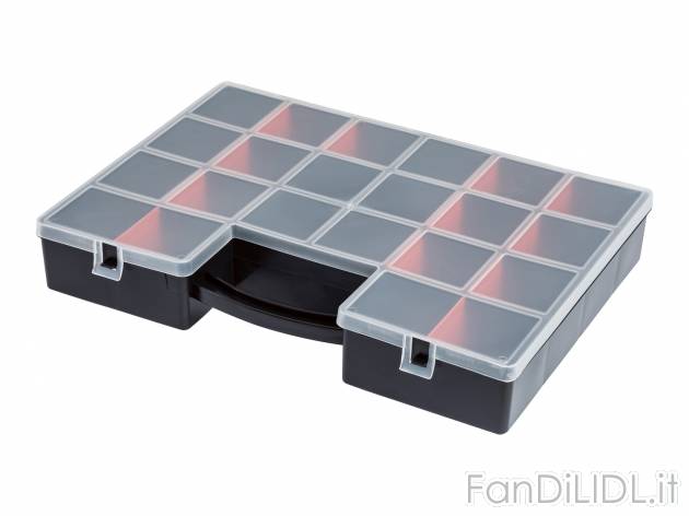 Valigetta portaminuteria Parkside, prezzo 3.49 &#8364;  

Caratteristiche