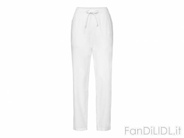 Pantaloni in lino da donna Esmara, prezzo 8.99 &#8364; 
Misure: 38-48
Taglie ...