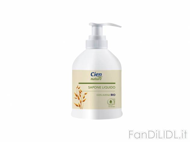 Sapone liquido con Avena BIO , prezzo 1.99 &#8364;
