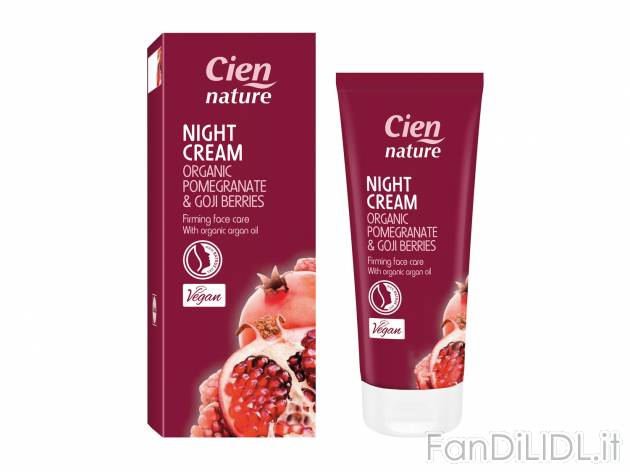 Crema viso giorno o notte alla melagrana , prezzo 2.99 &#8364;