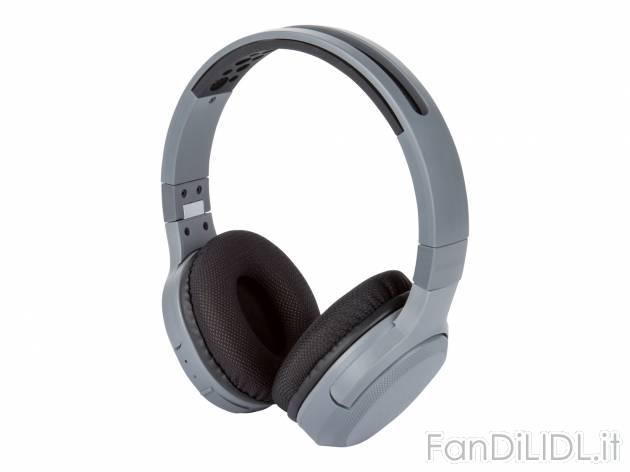 Cuffie Bluetooth Silvercrest, prezzo 24.99 € 
- Con effetti luminosi e funzione ...