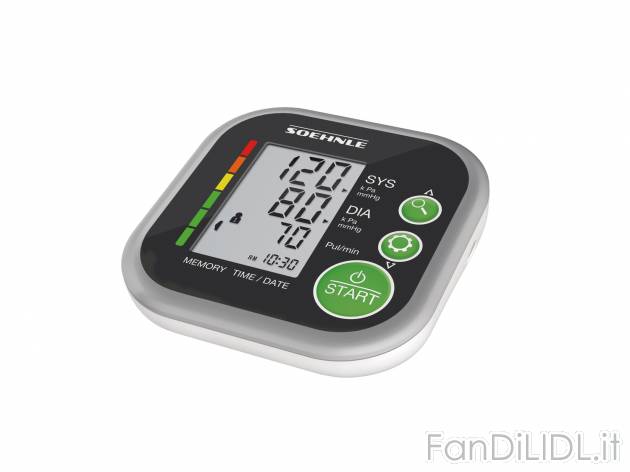 Misuratore di pressione da braccio Soehnle, prezzo 19.99 € 
- Misurazione completamente ...