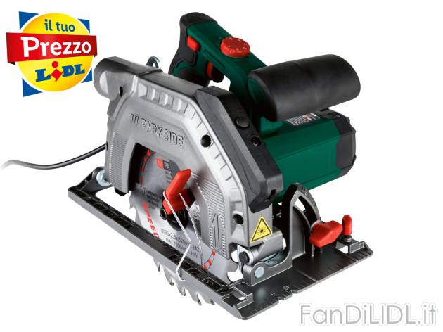 Sega circolare Parkside, prezzo 39.99 € 
- Avvio morbido regolato elettronicamente
- ...