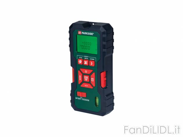 Rilevatore multifunzione con laser Parkside, prezzo 24.99 &#8364; 
- Memoria ...