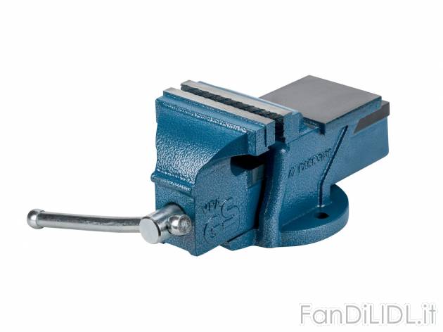 Morsa da banco Parkside, prezzo 22.99 &#8364; 
- Corpo in ghisa con mandrino ...