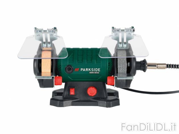 Smerigliatrice doppia con albero flessibile Parkside PDFW 120 A2, prezzo 29.99 € ...