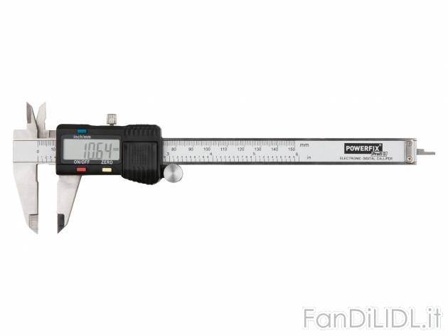 Calibro o goniometro digitale Parkside, prezzo 9.99 &#8364; 
- Batteria inclusa
Calibro
- ...