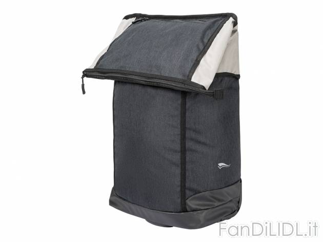 Borsa portapacchi per bici Crivit, prezzo 29.99 € 
25 L 
- 2 in 1: borsa e trolley
- ...