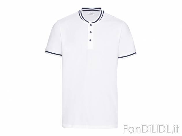 Polo Slim Fit da uomo Livergy, prezzo 5.99 &#8364; 
Misure: S-XL 
- Puro cotone
Prodotto ...