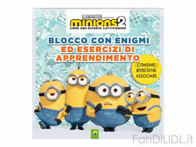 Libro attività per bambini Minions , prezzo 4.99 €