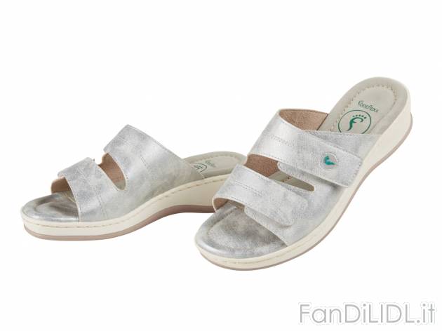 Ciabatte da donna Esmara, prezzo 12.99 € 
Misure: 36-40 
- Soletta in cuoio ...