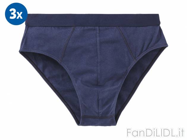 Slip da uomo Livergy, prezzo 5.99 &#8364; 
3 pezzi - Misure: M-XL
Taglie disponibili

Caratteristiche

- ...