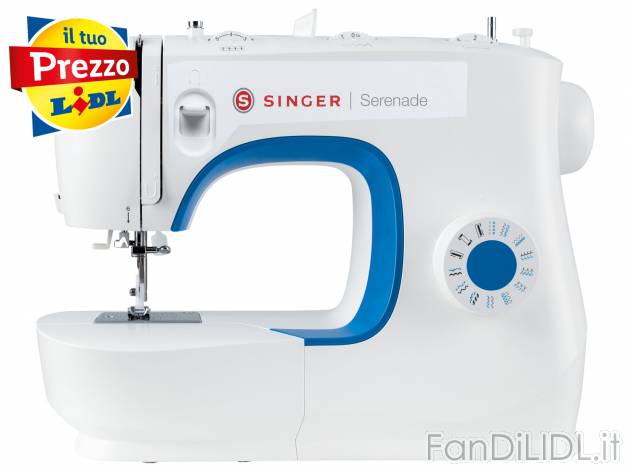 Macchina da cucire Singer Serenade, prezzo 99.00 € 
- 23 punti
- Larghezza e ...