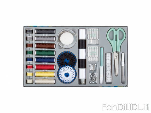 Set filo da cucito o set per taglio e cucito Crelando, prezzo 5.99 € 

Caratteristiche ...