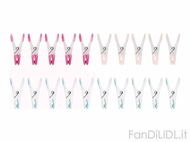 Set mollette AquaPur, prezzo 2.99 &#8364;  
20 pezzi
Caratteristiche