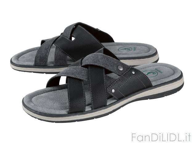 Ciabatte comfort da uomo Livergy, prezzo 12.99 &#8364; 
Misure: 41-45 
- Puro ...