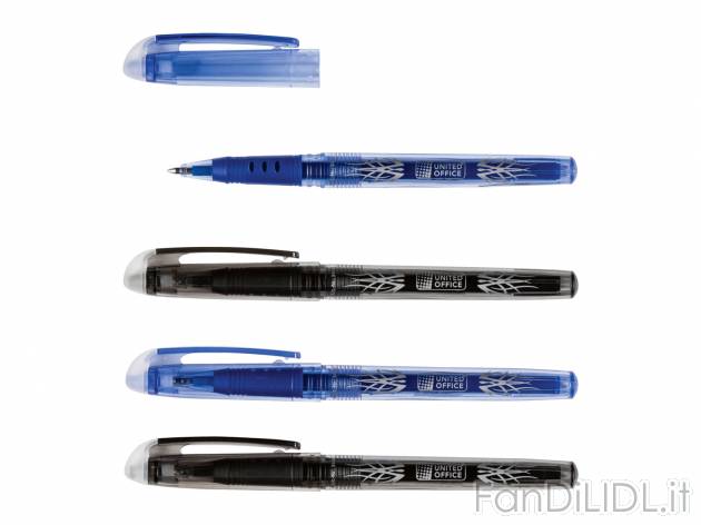 Penne cancellabili United Office, prezzo 2.49 &#8364;  
4 pezzi
Caratteristiche