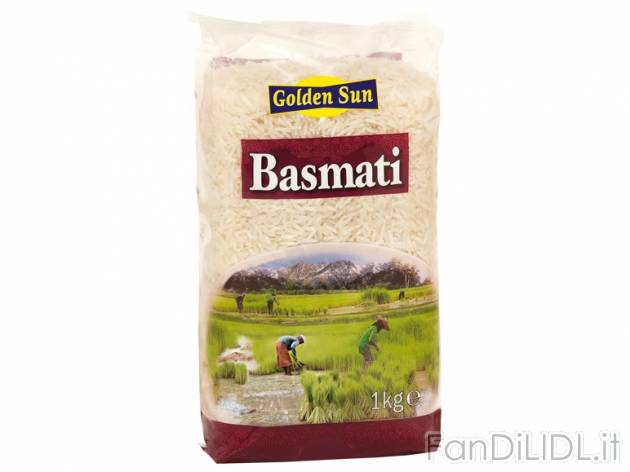 Riso Basmati , prezzo 1,75 &#8364; 1 kg 
-  Per piatti tipici della cucina orientale