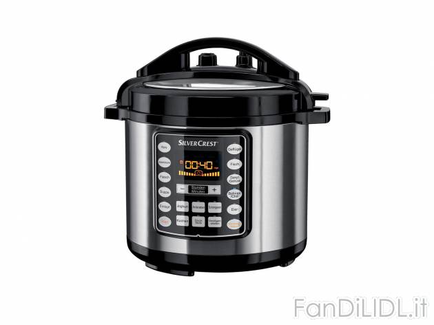 Pentola a pressione elettrica multifunzione Silvercrest Kitchen Tools, prezzo 69.00 ...