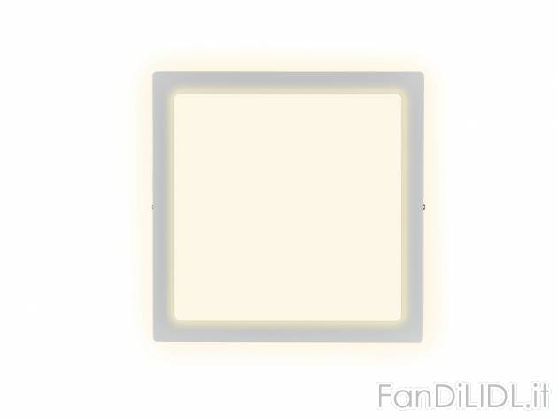 Pannello LED Livarno Lux, prezzo 19.99 € 
- Luminosità e temperatura del colore ...