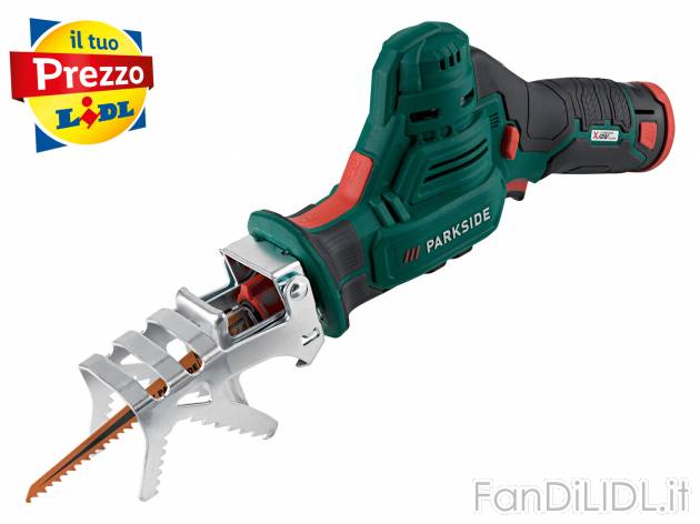 Seghetto ricaricabile Parkside, prezzo 39.99 &#8364; 
- Mandrino a serraggio ...