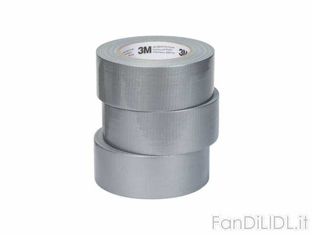 Nastro adesivo telato 3m, prezzo 2.99 &#8364;  
50 m x 50 mm
Caratteristiche