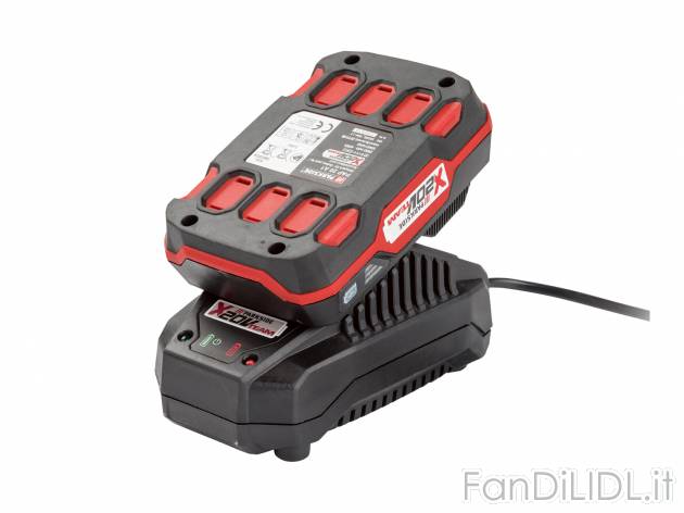 Batteria 2Ah con caricabatterie Parkside, X20VTeam, prezzo 19.99 € 
Batteria ...