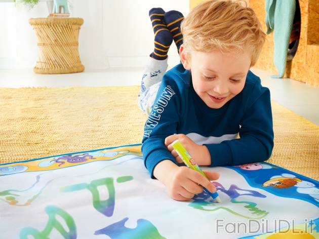 Tappeto magico da disegno Playtive, prezzo 4.99 &#8364; 
- Favorisce la capacit&agrave; ...
