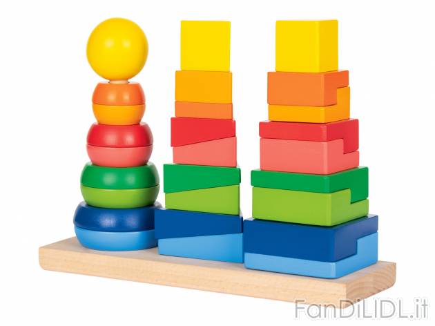 Gioco ad incastro in legno Playtive, prezzo 8.99 € 

Caratteristiche

- 3 ...