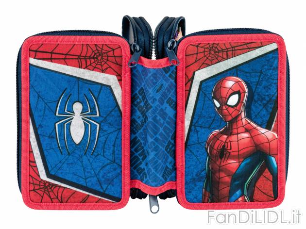 Astuccio tre cerniere LOL, Frozen, Spiderman , prezzo 14.99 &#8364; 
- Con articoli ...