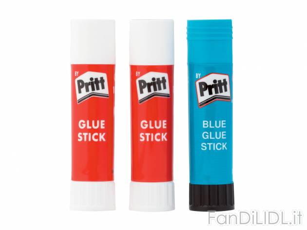 Colla Pritt, 3 o 5 pezzi Pritt, prezzo 1.99 &#8364;  

Caratteristiche