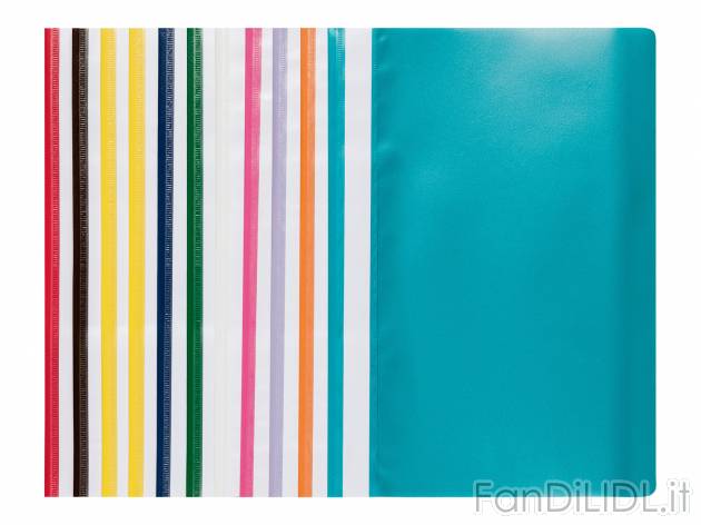 Cartelline con fermaglio, 20 pezzi United Office, prezzo 3.49 &#8364; 
- Con ...