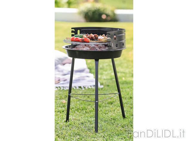 Barbecue rotondo , prezzo 17.99 EUR 
Barbecue rotondo 
- Graticola regolabile ...