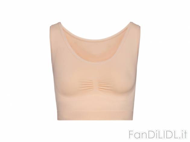 Reggiseno modellante Esmara, prezzo 6.99 &#8364; 
Misure: S-XL 
- Con sostegno ...