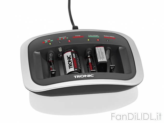 Caricabatterie universale Tronic, prezzo 9,99 &#8364; per Alla confezione 
- ...