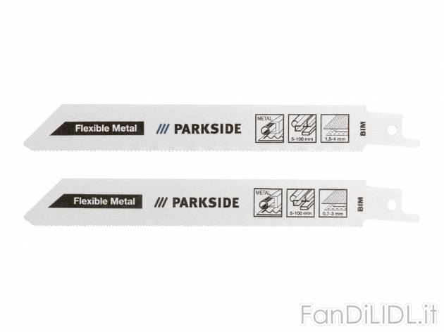 Set lame per seghetto elettrico o a pendolo Parkside, prezzo 3.99 €  

Caratteristiche
