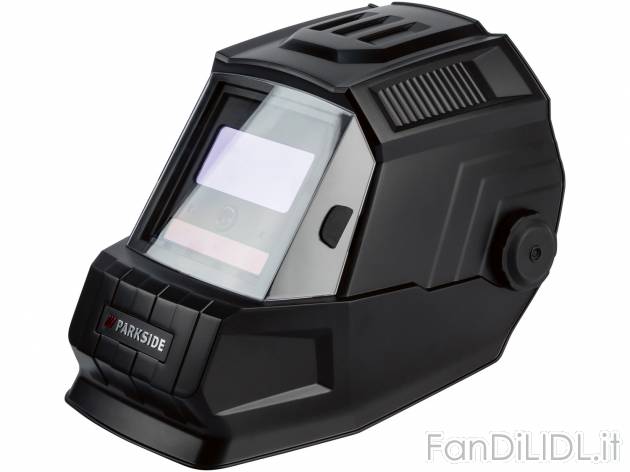 Maschera automatica da saldatore con LED Parkside, prezzo 29.99 € 
- Tempo di ...