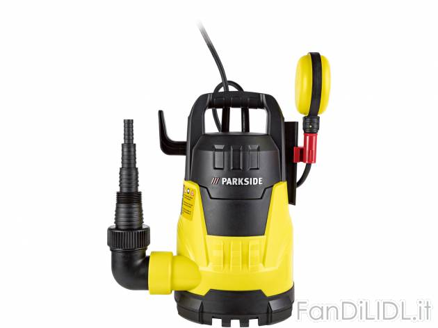 Pompa ad immersione Parkside, prezzo 34.99 &#8364; 
- Adatta anche per acque ...