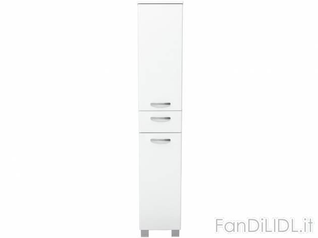 Armadietto a colonna Livarno Living, prezzo 65.00 € 
- Ripiani e piedini regolabili ...