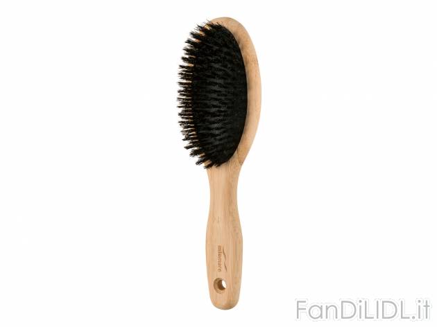 Spazzola per capelli in bambù Miomare, prezzo 3.99 &#8364;  

Caratteristiche