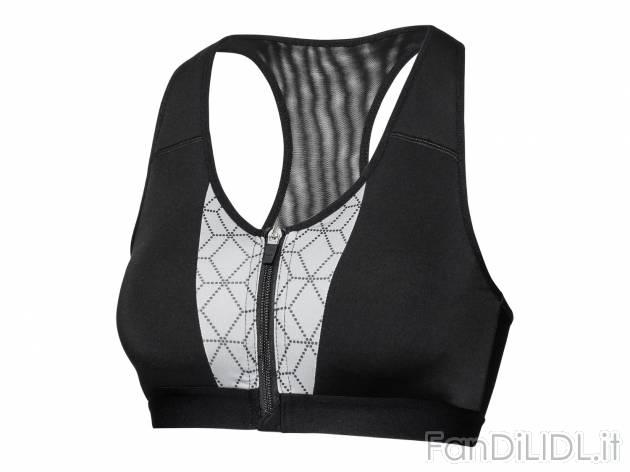 Reggiseno sportivo Crivit, prezzo 8.99 &#8364; 
Misure: 3B/4C - S-L 
- Con effetto ...