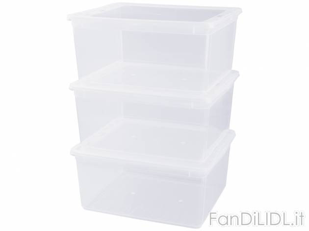 Box multiuso Keeeper, prezzo 14.99 &#8364; 
8 pezzi 
- Controllo della circolazione ...