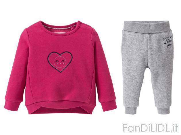 Tuta per neonata Lupilu, prezzo 8.99 &#8364; 
Misure: 2-24 mesi
Taglie disponibili

Caratteristiche

- ...