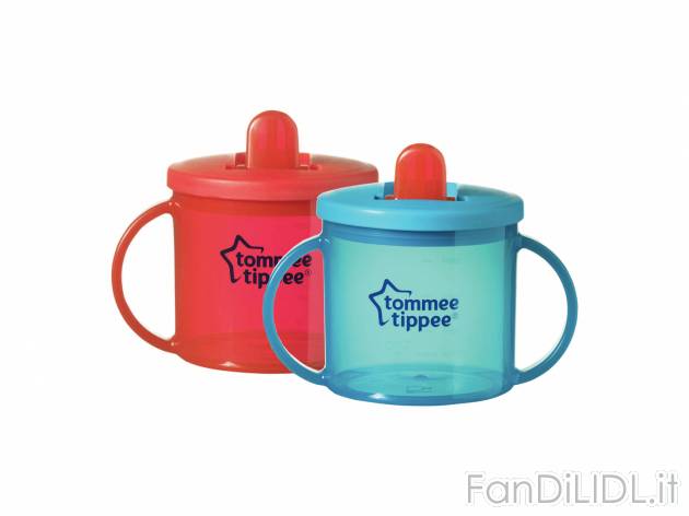 Tazza primi sorsi Tommee-tippee, prezzo 3.99 &#8364;  
2 pezzi
Caratteristiche