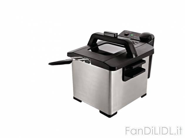 Friggitrice in acciaio Silvercrest Kitchen Tools, prezzo 29,99 &#8364; per Alla ...