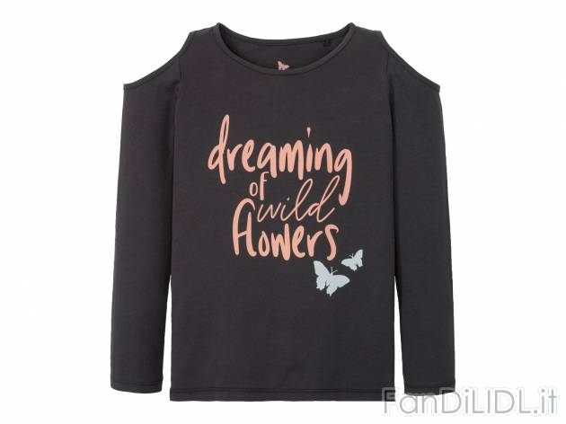 Maglia a maniche lunghe da bambina Pepperts, prezzo 4.49 &#8364; 
Misure: 6-14 ...