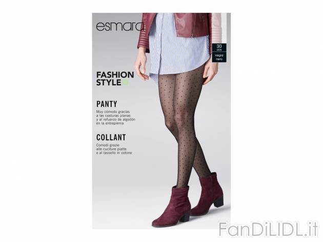 Collant da donna Esmara, prezzo 3.99 &#8364; 
Misure: S-L
Taglie disponibili

Caratteristiche
 ...